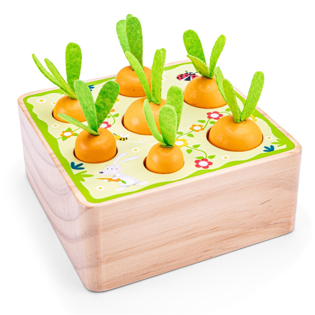 Развивающие игрушки - Развивающая игрушка New classic toys Сбор моркови (10804)