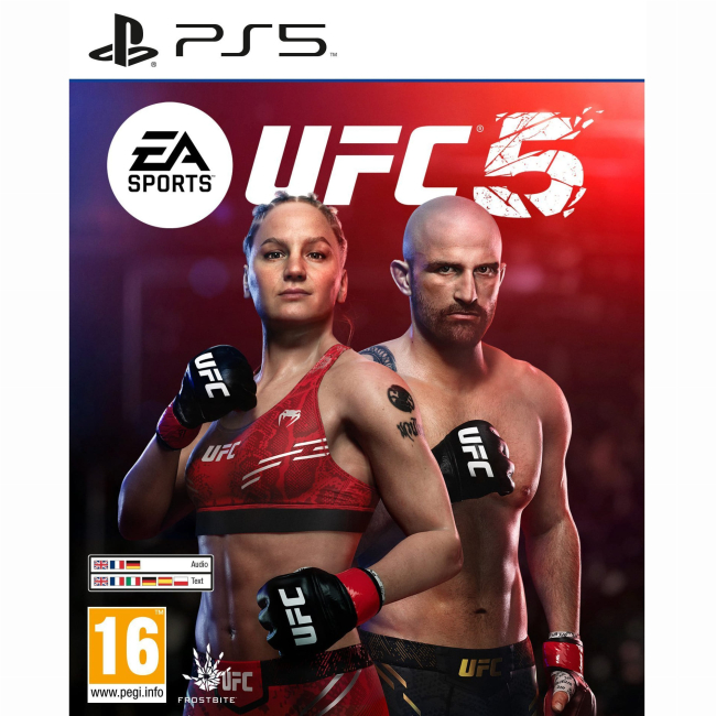Товари для геймерів - Гра консольна PS5 EA SPORTS UFC 5 (5908305248255)