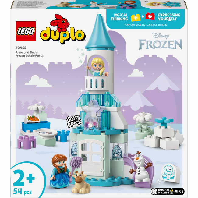 Конструкторы LEGO - Конструктор LEGO DUPLO Disney Вечеринка в ледяном дворце Эльзы и Анны (10455)