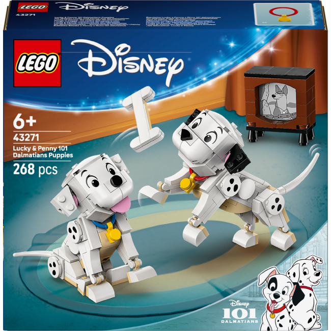 Конструктори LEGO - Конструктор LEGO Disney Лакі та Пенні. 101 далматинець (43271)