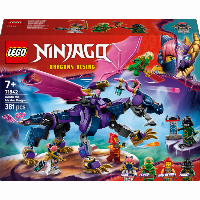 Конструкторы LEGO - Конструктор LEGO NINJAGO Ронту, повелитель драконов (71842)