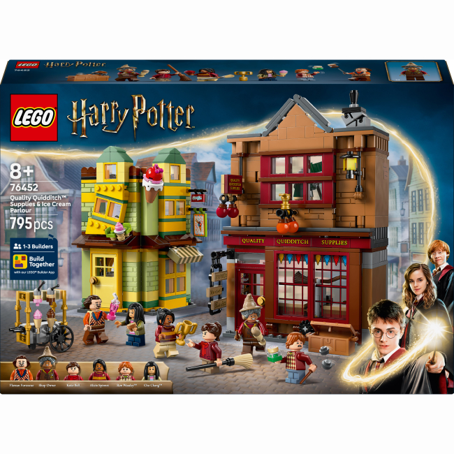 Конструктори LEGO - Конструктор LEGO Harry Potter Якісні товари для квідичу і кафе з морозивом (76452)