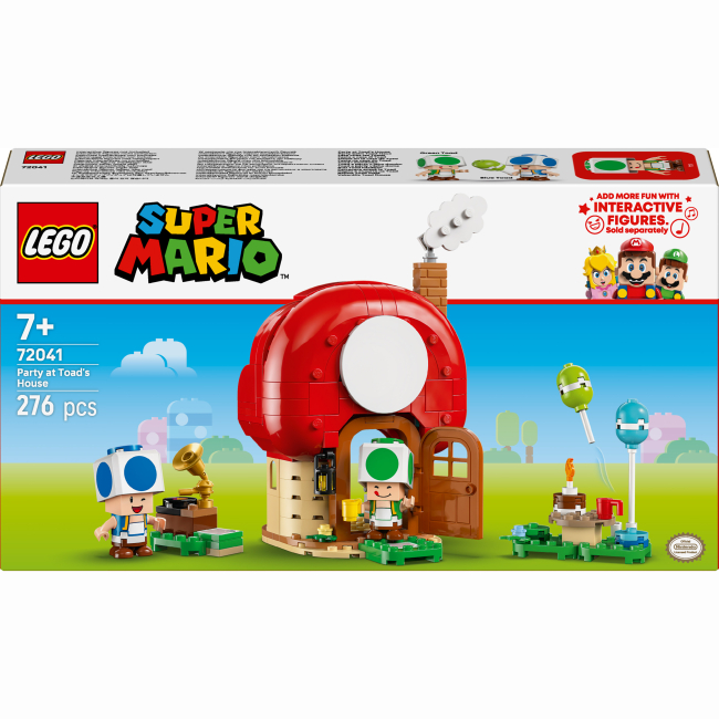 Конструкторы LEGO - Конструктор LEGO Super Mario Вечеринка в доме Toad (72041)
