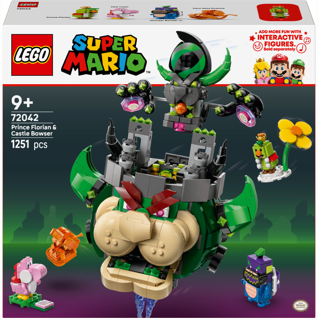 Конструктори LEGO - Конструктор LEGO Super Mario Prince Florian і Castle Bowser (72042)