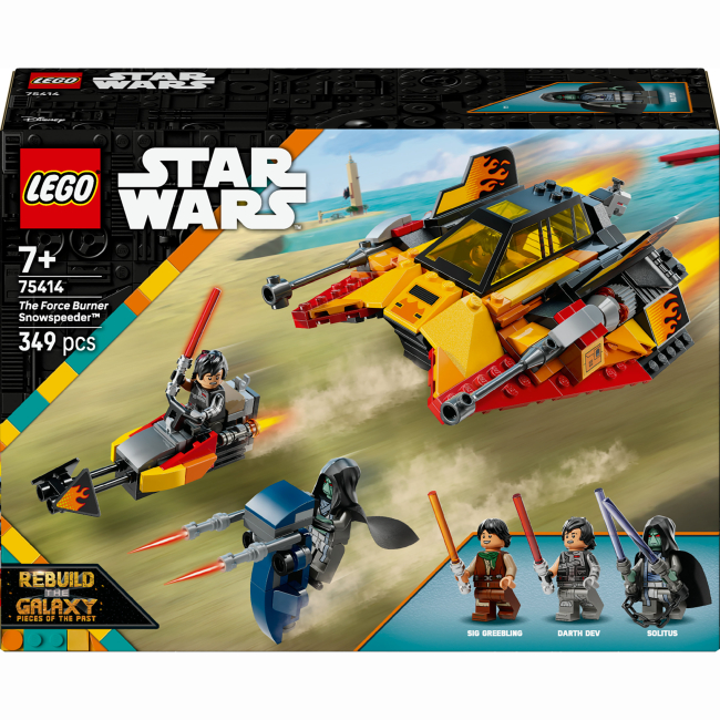 Конструкторы LEGO - Конструктор LEGO Star Wars The Force Burner Снежный истребитель (75414)