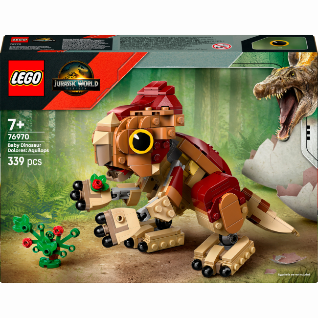 Конструктори LEGO - Конструктор LEGO Jurassic World Динозаврик Dolores: Аквілопс (76970)