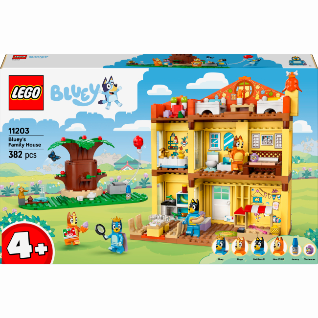 Конструктори LEGO - Конструктор LEGO Bluey Родинний дім Блуї (11203)