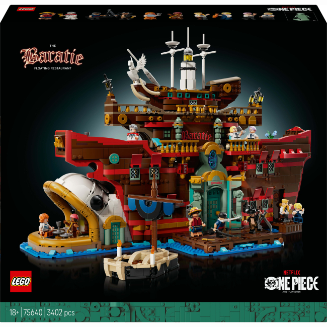 Конструктори LEGO - Конструктор LEGO One Piece Плавучий ресторан «Бараті» (75640)