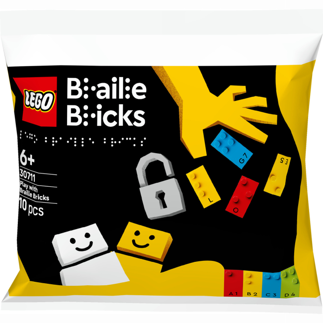 Конструкторы LEGO - Конструктор Lego Игра с кубиками Брайля (30711)