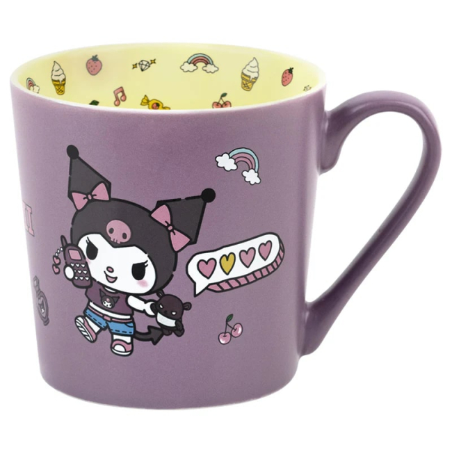 Чашки, склянки - Чашка Kite Kuromi 400 мл (HK25-216-1)