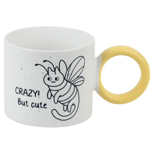 Чашки, стаканы - Чашка Kite Crazy cat 370 мл (K25-220-5)