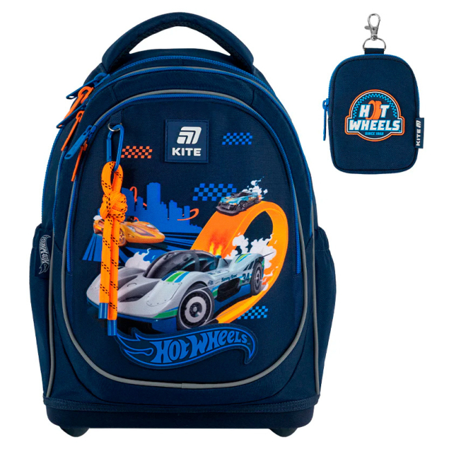 Рюкзаки та сумки - Рюкзак Kite Education Hot Wheels (HW25-724S)