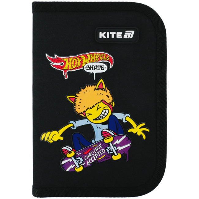 Пеналы и кошельки - Пенал Kite Hot Wheels Skate (HW25-622-2)