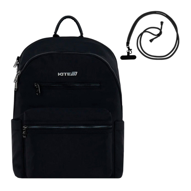 Рюкзаки та сумки - Рюкзак Kite Education teens Чорний (K25-2720M-1)