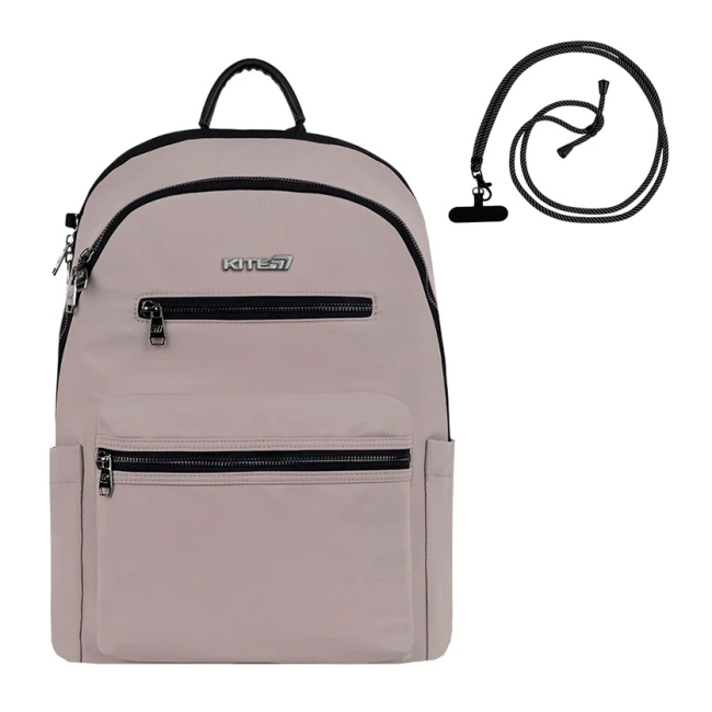 Рюкзаки та сумки - Рюкзак Kite Education teens Бежевий (K25-2720M-2)