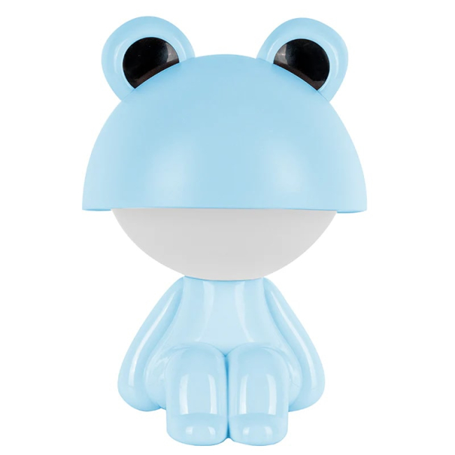 Нічники, проектори - Світильник Kite Cute froggy блакитний (K25-316-3-3)