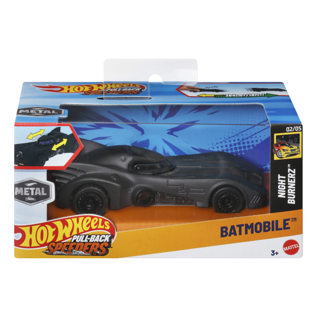 Автомоделі - Автомодель Hot Wheels Pull-back speeders Batmobile (HPR70/HWH44)
