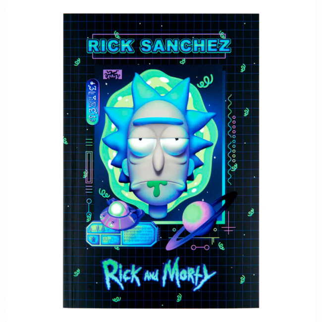 Канцтовари - Блокнот Kite Rick and Morty А5 (RM23-193-1)