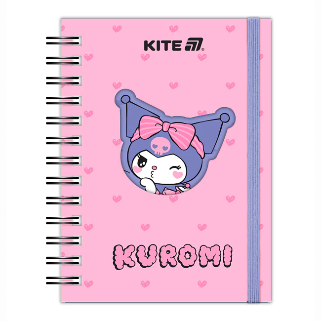 Канцтовари - Блокнот Kite Kuromi А6 (HK25-229-2)
