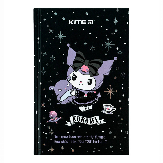 Канцтовары - Блокнот Kite Kuromi A6 (HK24-199-1)