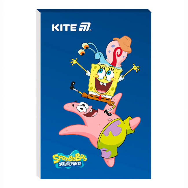 Канцтовары - Блокнот Kite Sponge Bob A7 (SB25-224)