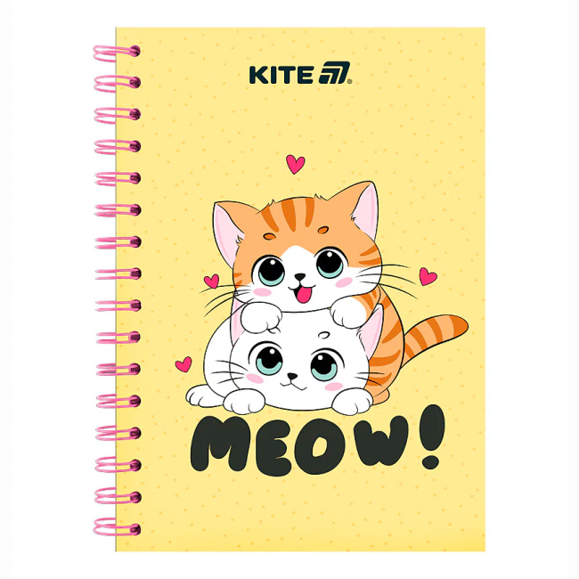 Канцтовари - Блокнот Kite Cute 1 A5 (K25-1911-1)