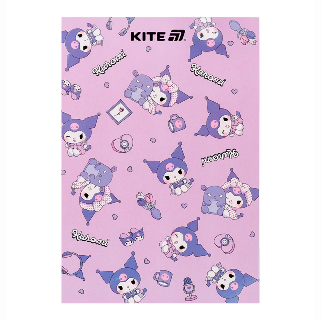 Канцтовари - Блокнот Kite Kuromi A5 (HK25-194-1)