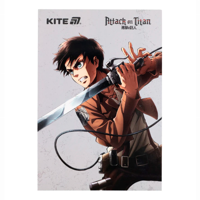 Канцтовари - Блокнот Kite Attack on Titan A5 (AT25-194)