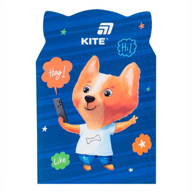 Канцтовары - Блокнот Kite Hey Fox B6 (K25-461-3)