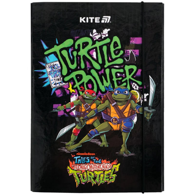 Канцтовары - Папка для тетрадей Kite Ninja Turtles (NT25-210)