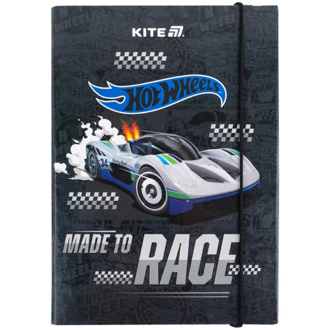 Канцтовары - Папка для тетрадей Kite Hot Wheels (HW25-210-1)
