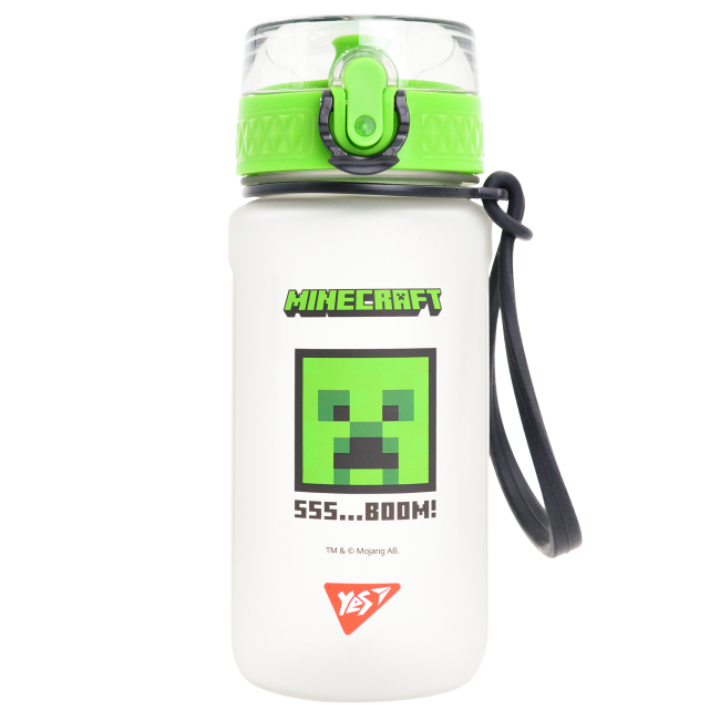 Пляшки для води - Пляшка для води Yes Minecraft boom Soft touch 500 мл (708320)