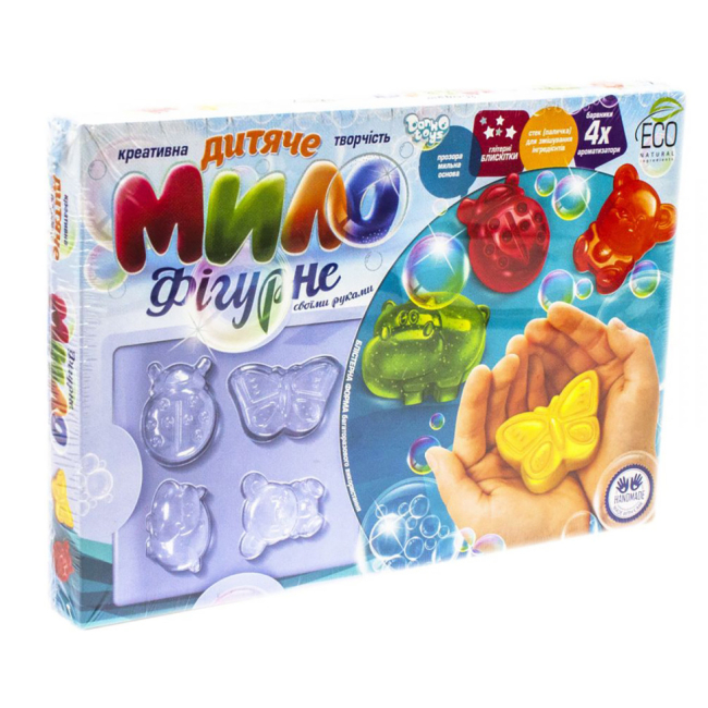Наборы для творчества - Набор для творчества Danko toys Фигурное мыло (DFM-01-01U)