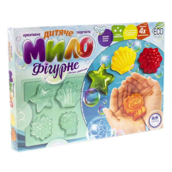 Набори для творчості - ​Набір для творчості Danko toys Фігурне мило (DFM-01-03U)