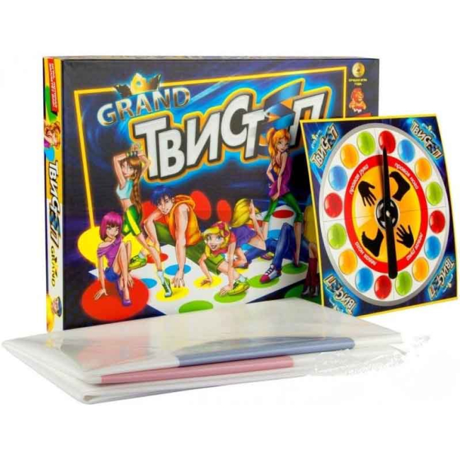 Спортивні активні ігри - Настільна гра Danko toys Grand Твістеп (DTG46)