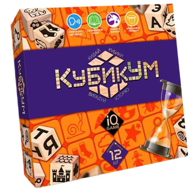 Настольные игры - Настольная игра Danko toys КубикУм (G-KU-01U)