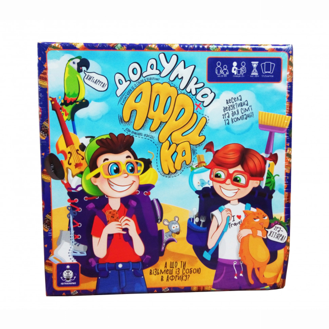 Настільні ігри - Настільна гра Danko toys ДодУМка Африка (GDV-Afr-01U)