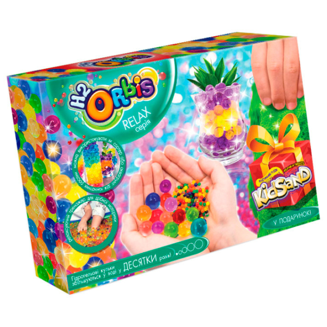 Наукові ігри, фокуси та досліди - Ігровий набір Relax box H2Orbis Danko toys зелений (RLX-01-01U)