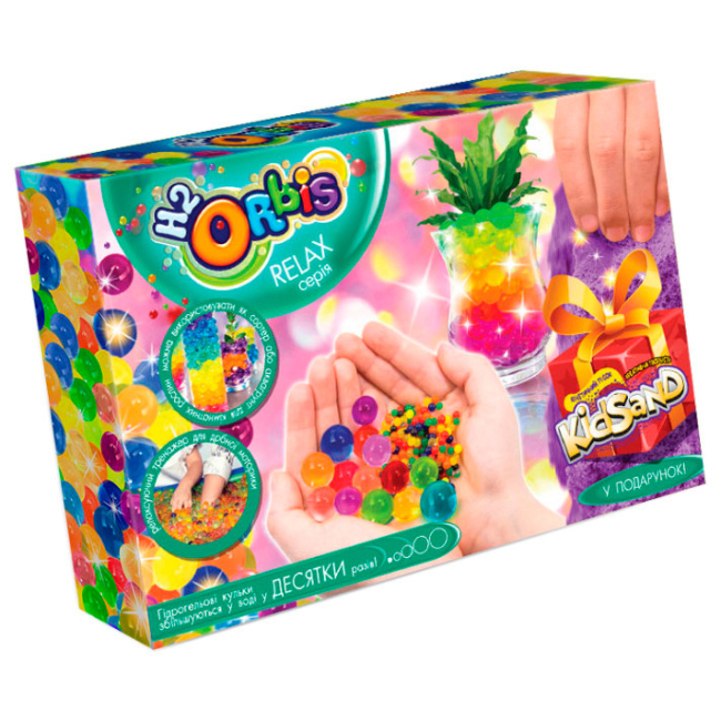 Наукові ігри, фокуси та досліди - Ігровий набір Relax box H2Orbis Danko toys фіолетовий (RLX-01-03U)