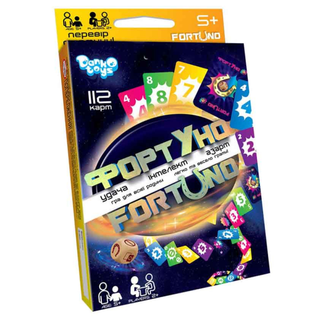 Настольные игры - Настольная игра Danko toys ФортУно (UF-03-01U)