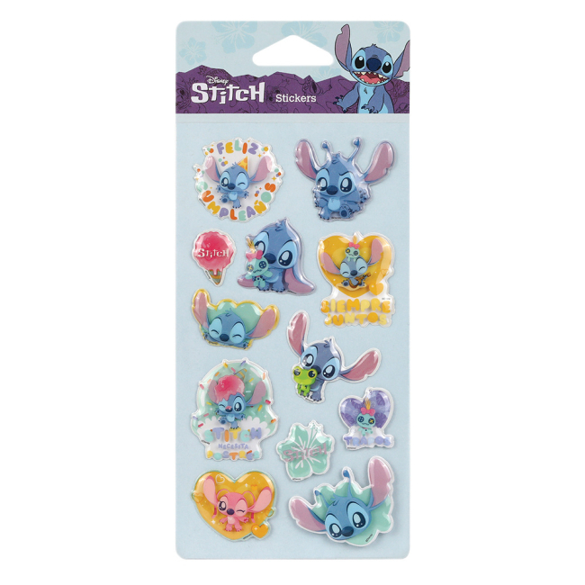 Набори для творчості - Наліпки об'ємні CoolPack Stitch 1/12/ (75422PTR)
