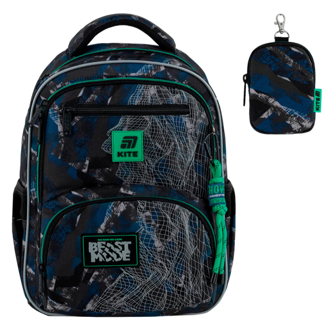 Рюкзаки и сумки -  Рюкзак Kite Education 773 Beast Mode (K25-773M-3)