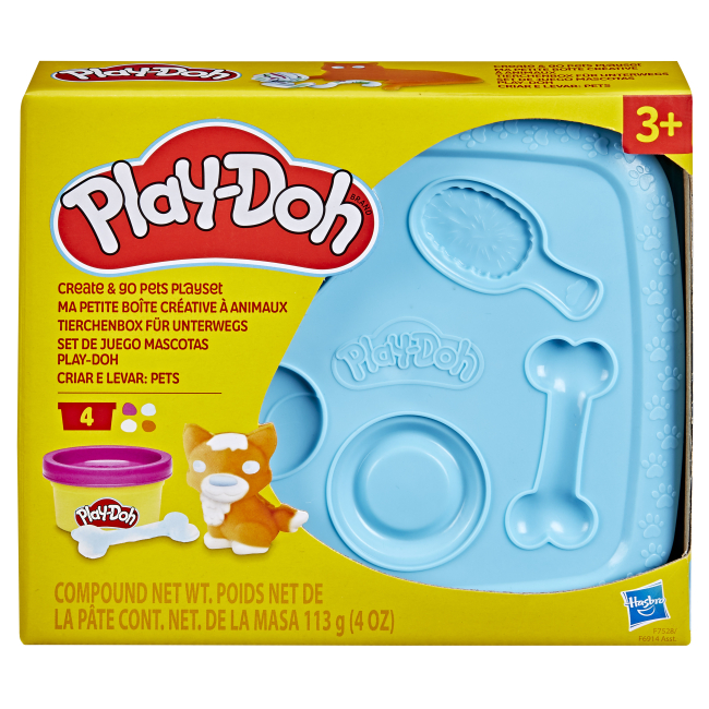 Наборы для лепки - Набор для творчества Play-Doh Кормим животных (F6914/F7528)