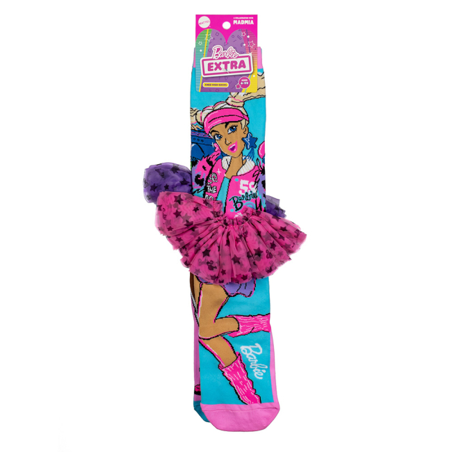 Костюмы и маски - Гольфы Madmia Barbie Extra Vibes от 6 до 9 лет (BA004-T)