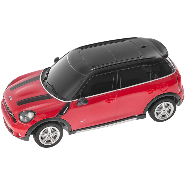 Радіокеровані моделі - Автомодель Rastar Mini Cooper S Countryman на радіокеруванні 1:24 червона (454.00.63)