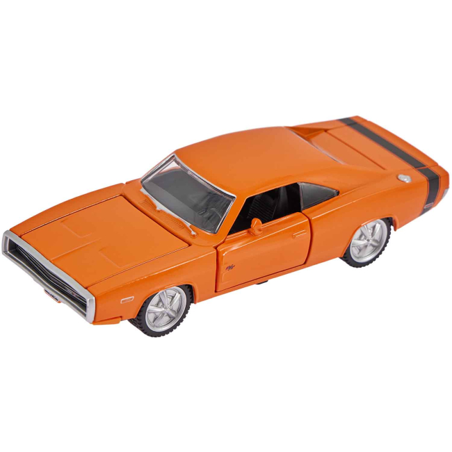 Автомоделі - Автомодель Rastar 1970 Dodge Charger R/T 1:36 помаранчева (454.00.96)