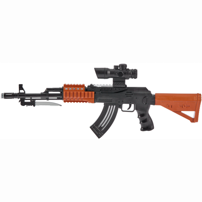 Помпова зброя - Автомат Zipp toys AK47 чорний (532.00.25)