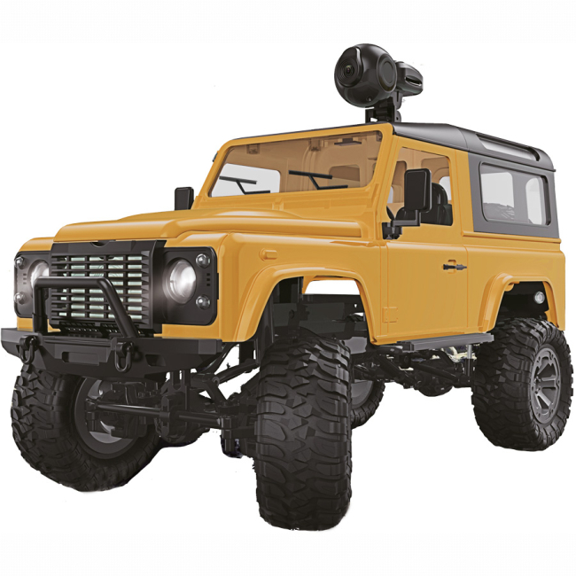Радиоуправляемые модели - Автомодель Zipp toys 4 x 4 с камерой желтый (532.00.49)