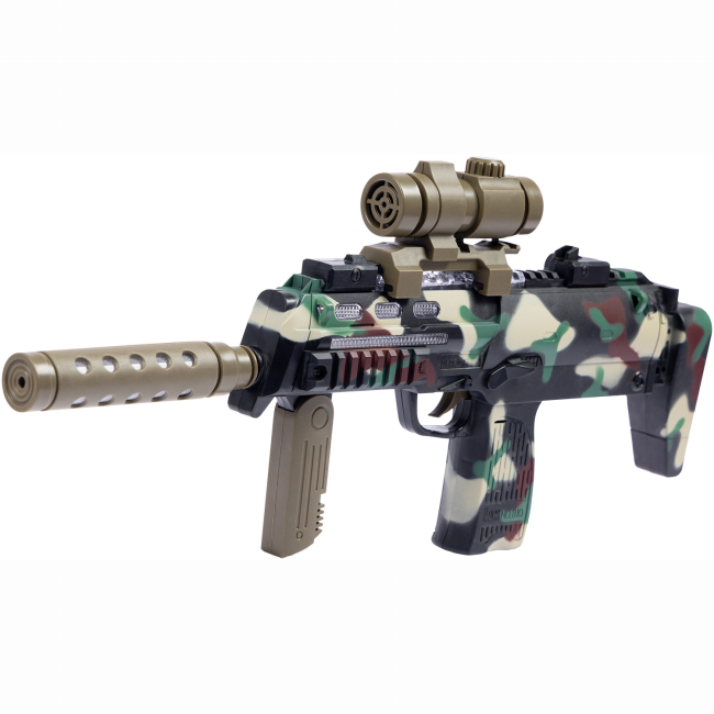 Помпова зброя - Автомат Zipp toys Спритний тигр Камуфляж (532.01.18)