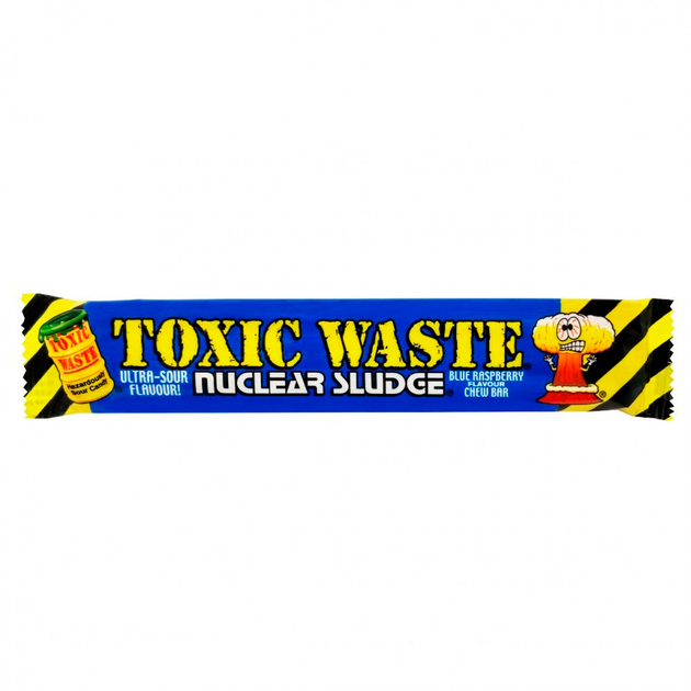 Сладости - Жевательные полоски Toxic Waste Ежевика (5060045050540)